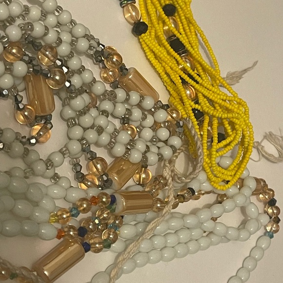 Waist beads from Mali. Body jewelry - Picture 2 of 7